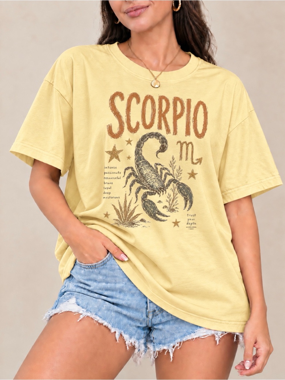 Scorpio Zodiac Unisex T-shirt Zodiac Birthday Gift